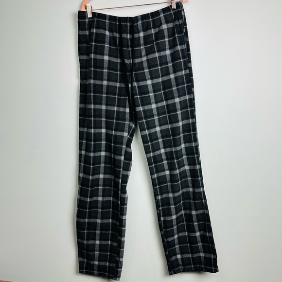 croft & barrow Other - Croft & Barrow Men's Gray Plaid Pajama Pants Size LT